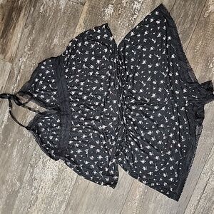 XL Victoria's Secret floral sleep set